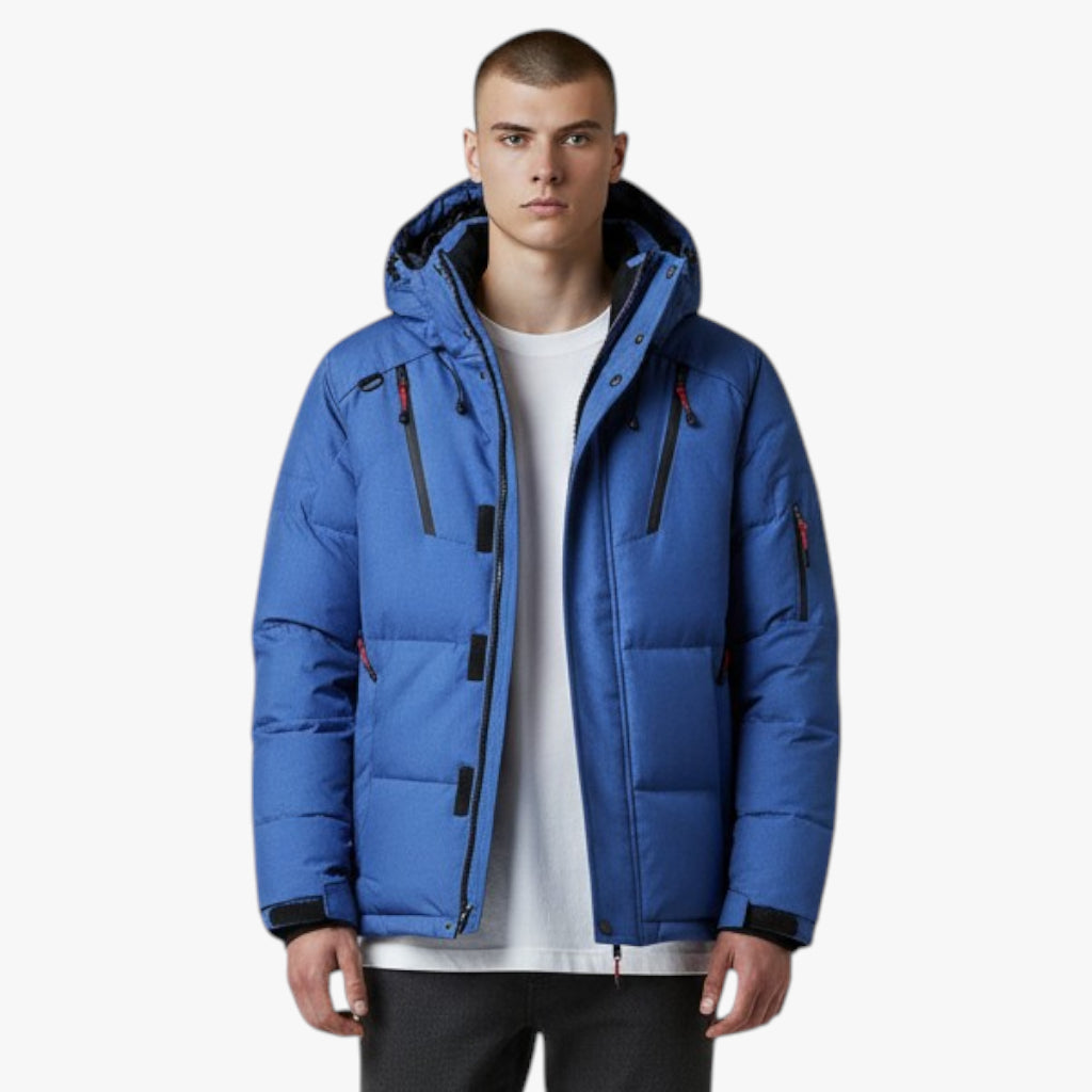 Men’s Hooded Padded Jacket | Winter Parka