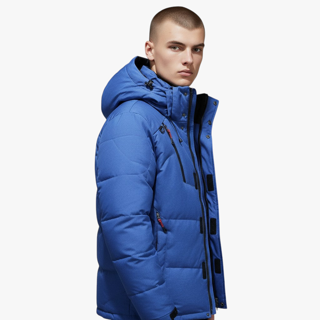 Men’s Hooded Padded Jacket | Winter Parka