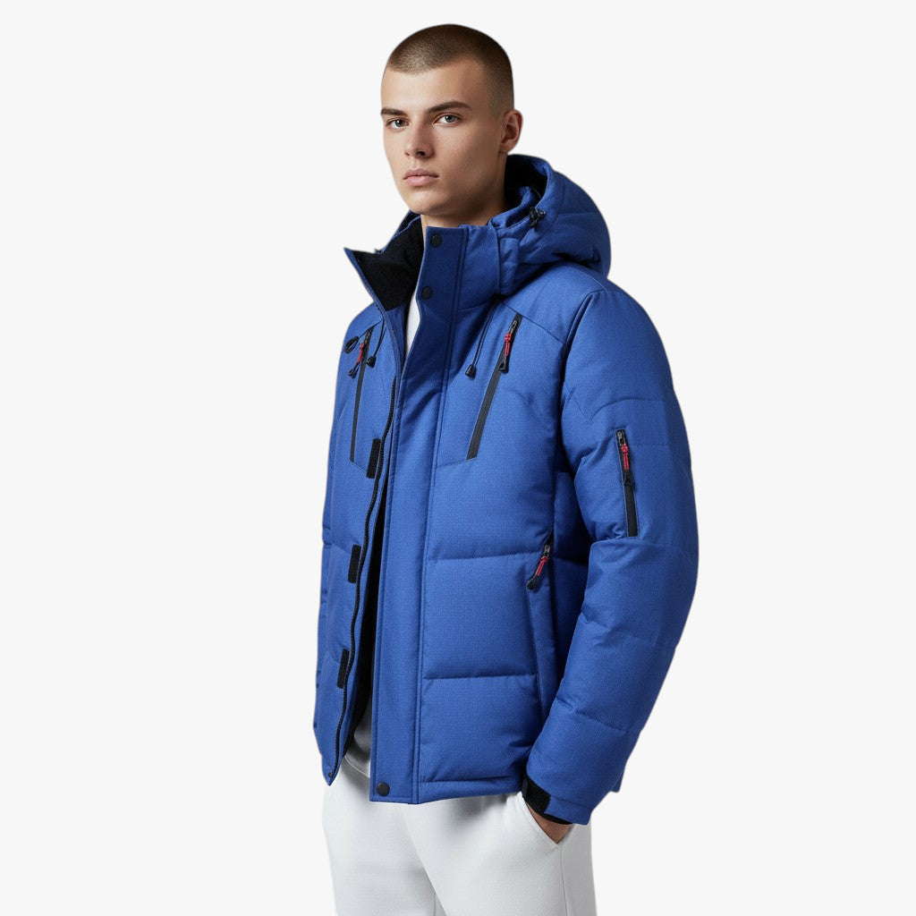 Men’s Hooded Padded Jacket | Winter Parka
