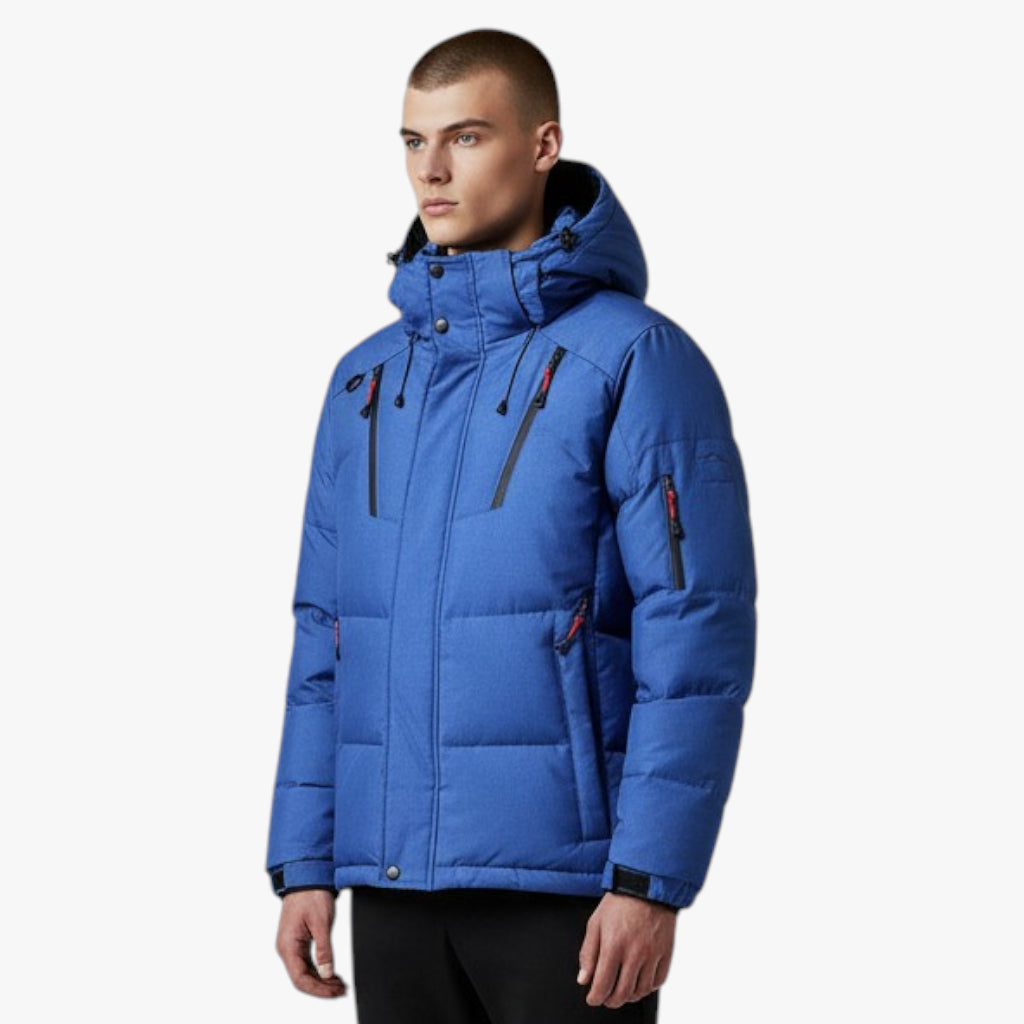 Men’s Hooded Padded Jacket | Winter Parka